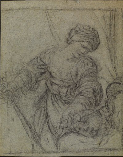 Judith met het hoofd van Holofernes door Giovanni Andrea Sirani